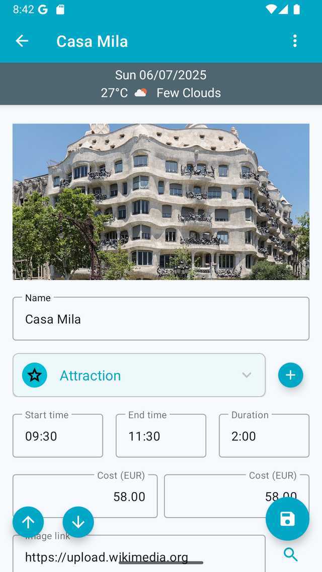 Trip Planner Screenshot 5