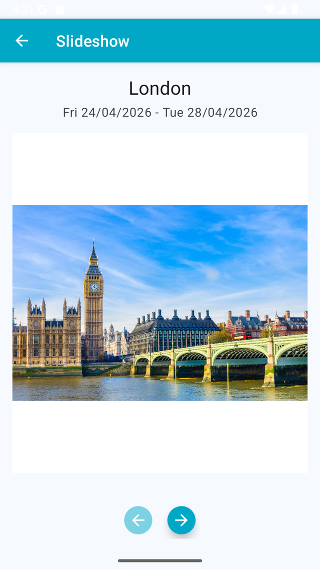 Trip Planner Screenshot 11